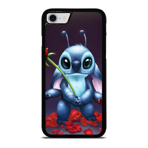 DISNEY STITCH AND ROSE FLOWER iPhone SE 2022 Case Cover DISNEY STITCH AND ROSE FLOWER iPhone SE 2022 Case Cover