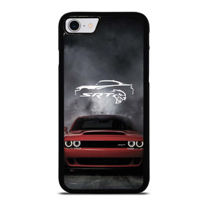 DODGE SRT SMOKED LOGO iPhone SE 2022 Case Cover DODGE SRT SMOKED LOGO iPhone SE 2022 Case Cover