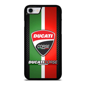 DUCATI CORSE CARBON LOGO iPhone SE 2022 Case Cover