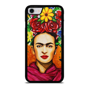 FRIDA KAHLO FLORAL ART iPhone SE 2022 Case Cover