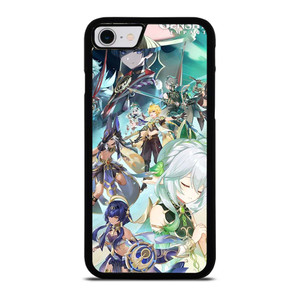 GENSHIN IMPACT MOBILE GAME CHARACTERS iPhone SE 2022 Case Cover