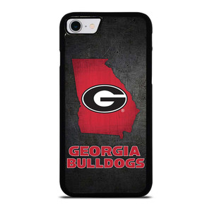 GEORGIA BULLDOGS SYMBOL METAL iPhone SE 2022 Case Cover