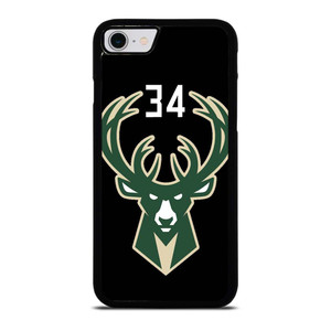 GIANNIS ANTETOKOUNMPO MILWAUKEE BUCKS LOGO iPhone SE 2022 Case Cover