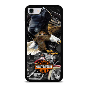 HARLEY DAVIDSON EAGLE METAL LOGO iPhone SE 2022 Case Cover