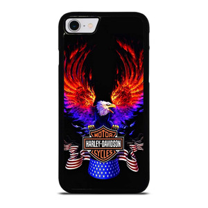 HARLEY DAVIDSON FLAME SWING iPhone SE 2022 Case Cover
