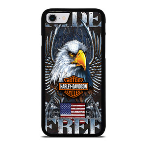 HARLEY DAVIDSON FREE RIDE EAGLE iPhone SE 2022 Case Cover