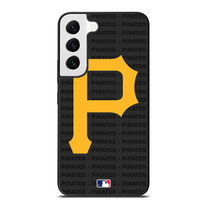 PITTSBURGH PIRATES BASEBALL BLACK Samsung Galaxy S22 Case Cover