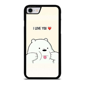 ICE BEAR WE BARE BEARS CUTE iPhone SE 2022 Case Cover