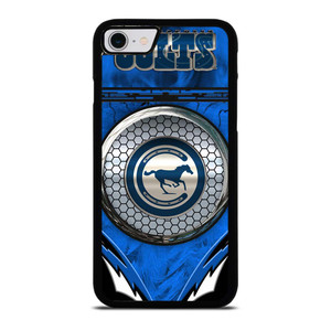 INDIANAPOLIS COLTS METAL LOGO iPhone SE 2022 Case Cover