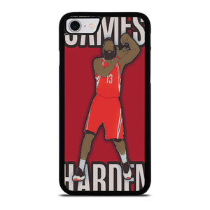 JAMES HARDEN HOUSTON ROCKETS CARTOON iPhone SE 2022 Case Cover