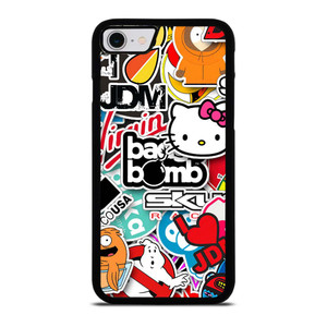 JDM STICKER BOMB  iPhone SE 2022 Case Cover