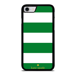 KATE SPADE GREEN STRIPE iPhone SE 2022 Case Cover