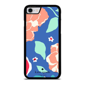 KATE SPADE NEW YORK BLUE FLORAL iPhone SE 2022 Case Cover KATE SPADE NEW YORK BLUE FLORAL iPhone SE 2022 Case Cover