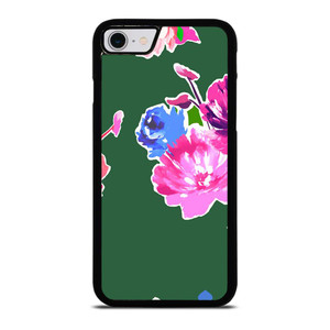 KATE SPADE NEW YORK GREEN FLORAL iPhone SE 2022 Case Cover
