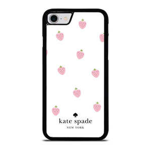 KATE SPADE NEW YORK PINK STRAWBERRY iPhone SE 2022 Case Cover