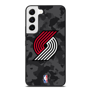 PORTLAND TRAIL BLAZERS BLACK CAMO Samsung Galaxy S22 Case Cover