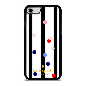 KATE SPADE STRIPE POLKADOTS iPhone SE 2022 Case Cover