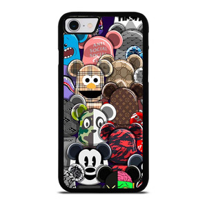 KAWS ALL CHARACTER ICON iPhone SE 2022 Case Cover