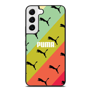 PUMA LOGO STRIPE PATTERN Samsung Galaxy S22 Case Cover
