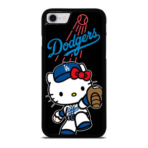 LA DODGERS HELLO KITTY BASEBALL iPhone SE 2022 Case Cover