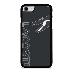 LACOSTE CROCODILE ALL BLACK iPhone SE 2022 Case Cover