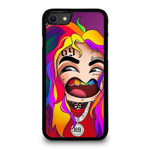 6IX9INE SIX NINE FACE CARTOON iPhone SE 2020 Case Cover