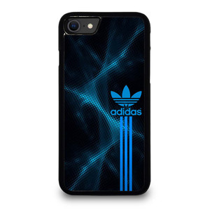 ADIDAS LOGO ABSTRACT BLUE LIGHT iPhone SE 2020 Case Cover