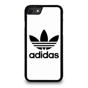 ADIDAS TREFOIL ROUND WHITE iPhone SE 2020 Case Cover