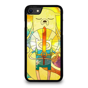 ADVENTURE TIME MY NEIGHBOUR TOTORO GLASS iPhone SE 2020 Case Cover