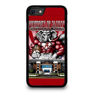 ALABAMA CRIMSON CAMPUS iPhone SE 2020 Case Cover