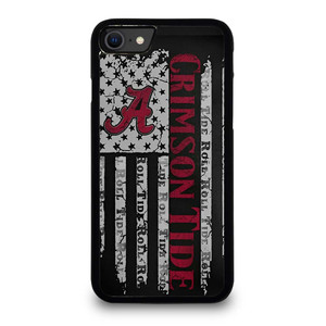ALABAMA CRIMSON TIDE FLAG MLS iPhone SE 2020 Case Cover