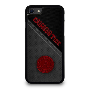 ALABAMA CRIMSON TIDE LEATHER iPhone SE 2020 Case Cover