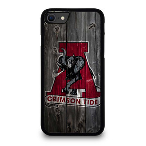 ALABAMA CRIMSON TIDE WOODEN ICON iPhone SE 2020 Case Cover