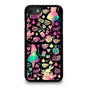 ALICE IN WONDERLAND COLLAGE iPhone SE 2020 Case Cover