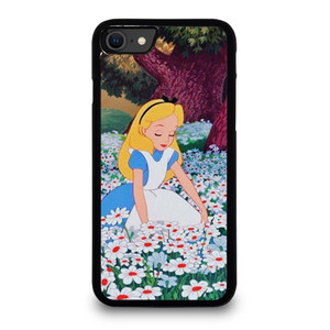 ALICE IN WONDERLAND FLOWER iPhone SE 2020 Case Cover