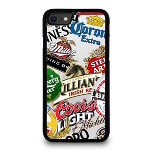 ALL BEER BRAND LOGO iPhone SE 2020 Case Cover
