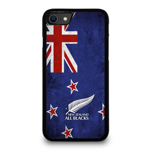 ALL BLACKS NEW ZEALAND FLAG iPhone SE 2020 Case Cover
