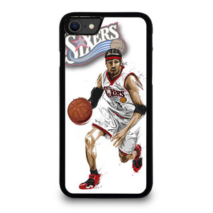 ALLEN IVERSON SIXERS NBA BASKETBALL iPhone SE 2020 Case Cover