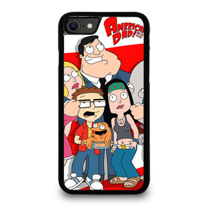 AMERICAN DAD USA FLAG iPhone SE 2020 Case Cover