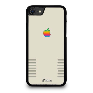 APPLE LOGO RETRO iPhone SE 2020 Case Cover