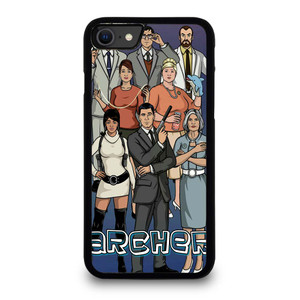 ARCHER CARTOON ALL CAST iPhone SE 2020 Case Cover