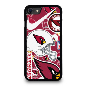ARIZONA CARDINALS NFL STICKER BOMB iPhone SE 2020 Case Cover