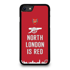 ARSENAL NORTH LONDON IS RED 2 iPhone SE 2020 Case Cover