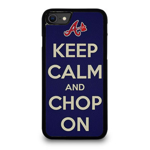 ATLANTA BRAVES CHOP ON BASEBALL iPhone SE 2020 Case Cover ATLANTA BRAVES CHOP ON BASEBALL iPhone SE 2020 Case Cover