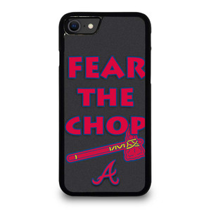 ATLANTA BRAVES FEAR THE CHOP SLOGAN iPhone SE 2020 Case Cover