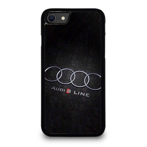 AUDI S LINE CAR EMBLEM iPhone SE 2020 Case Cover AUDI S LINE CAR EMBLEM iPhone SE 2020 Case Cover
