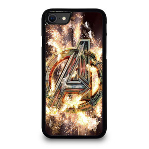 AVENGERS FIRE LOGO iPhone SE 2020 Case Cover