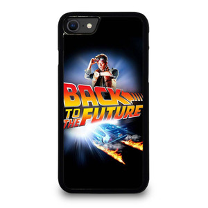 BACK TO THE FUTURE CAR DELOREAON iPhone SE 2020 Case Cover BACK TO THE FUTURE CAR DELOREAON iPhone SE 2020 Case Cover