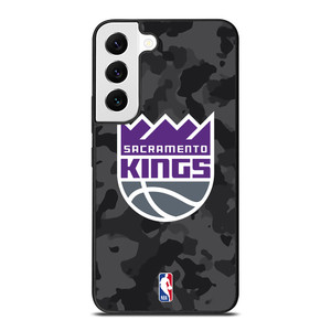 SACRAMENTO KINGS BLACK CAMO Samsung Galaxy S22 Case Cover