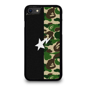 BAPE BAPESTA CAMO iPhone SE 2020 Case Cover